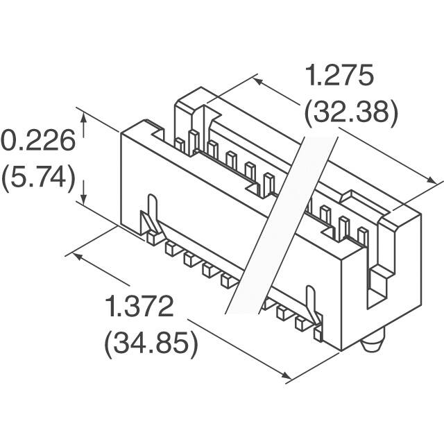 87409-125LF Amphenol ICC (FCI)  Headers Male Pins
